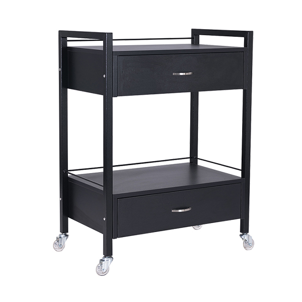 Bella 2 Drawer - Black