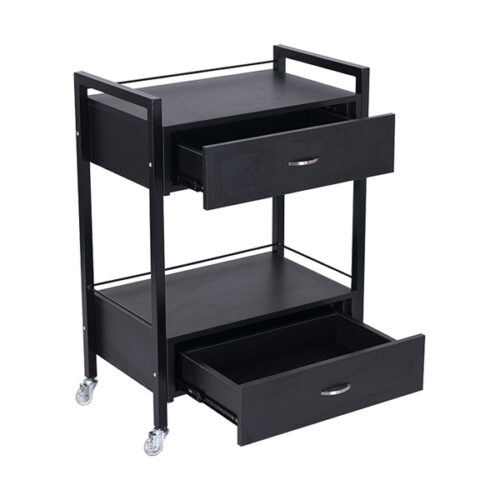 Bella 2 Drawer - Black