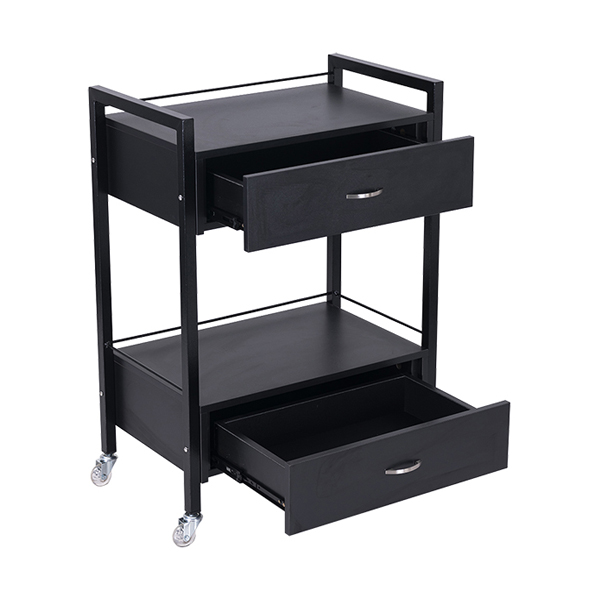 Bella 2 Drawer - Black 2 Bella 2 Drawer - Black