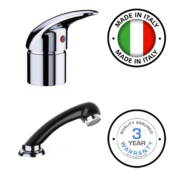 Italian Made Tapware Set - Chrome