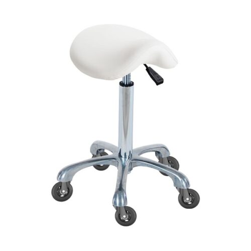 Saddle Medi - White