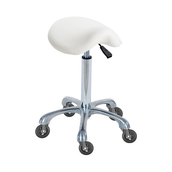 Saddle Medi - White
