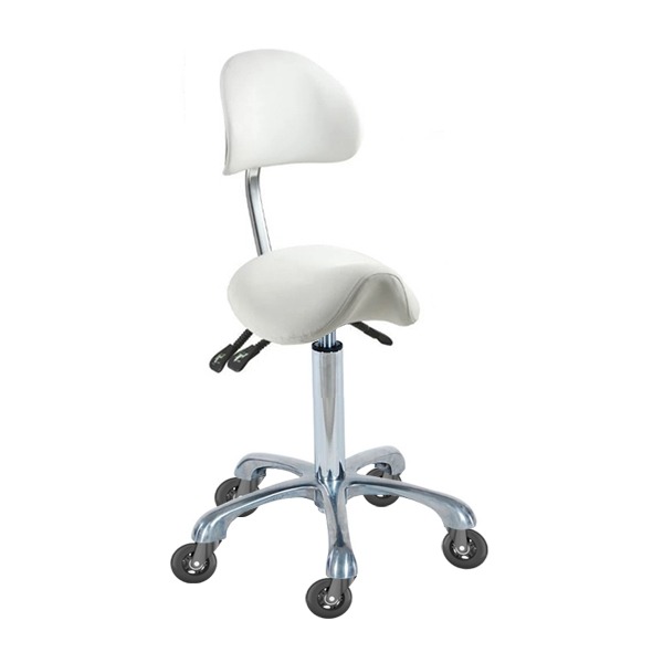 Saddle Medi With Tilt - White