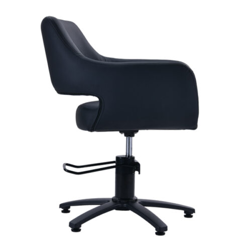 Madison Salon Chair - Black 5 Star
