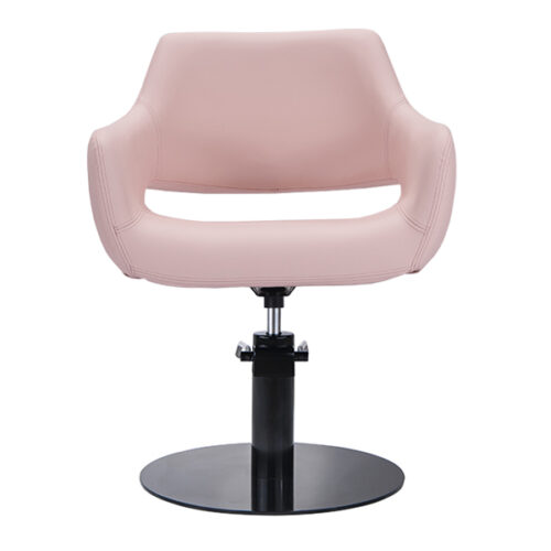 Madison Salon Chair - Pink Round Base
