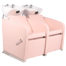 Soho Recliner Double - Pink